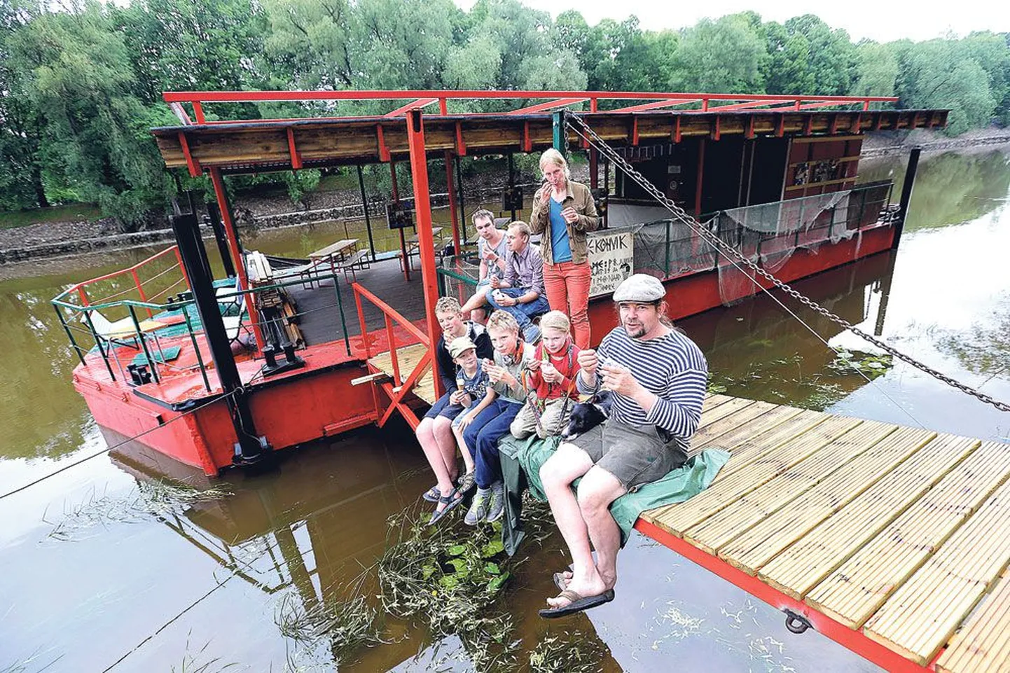 Lodjaselts avab peagi jõekohviku.