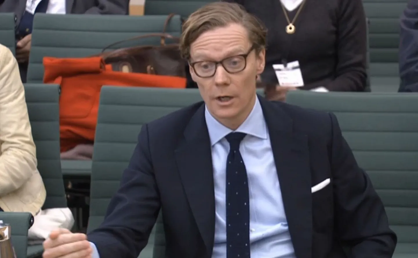 Cambridge Analytica endine juht Alexander Nix.