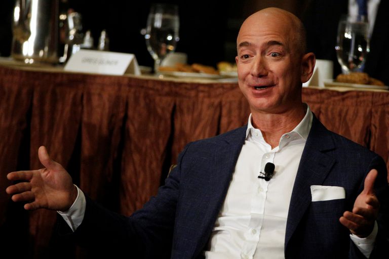 Amazoni omanik Jeff Bezos on maailma rikkaim mees.