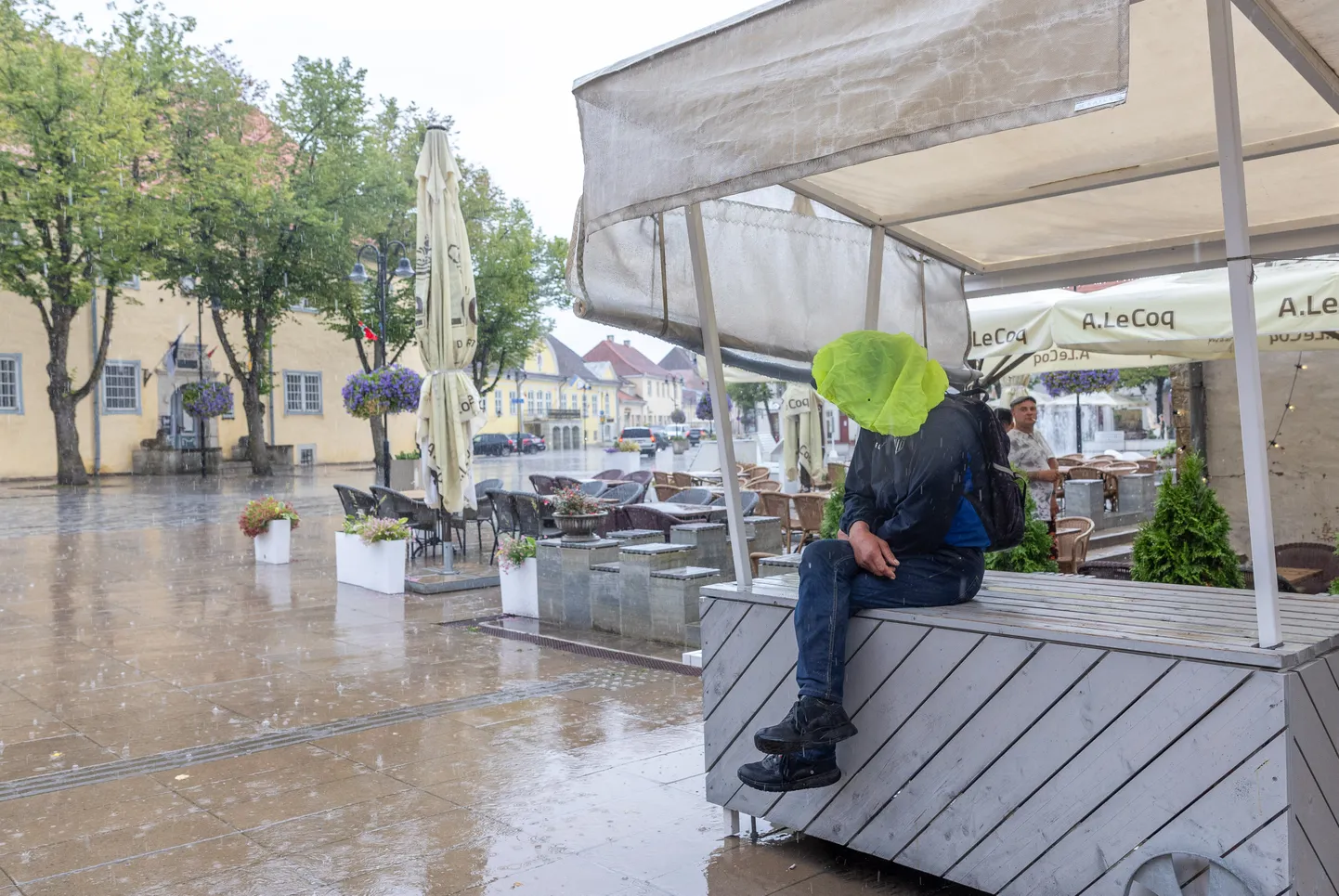 07.08.2023, Saaremaa
Vihm, torm, ilm. Saaremaale ennustati suurt äikesetormi.
Foto Tairo Lutter, Postimees.
Pilt on illustreeriv.