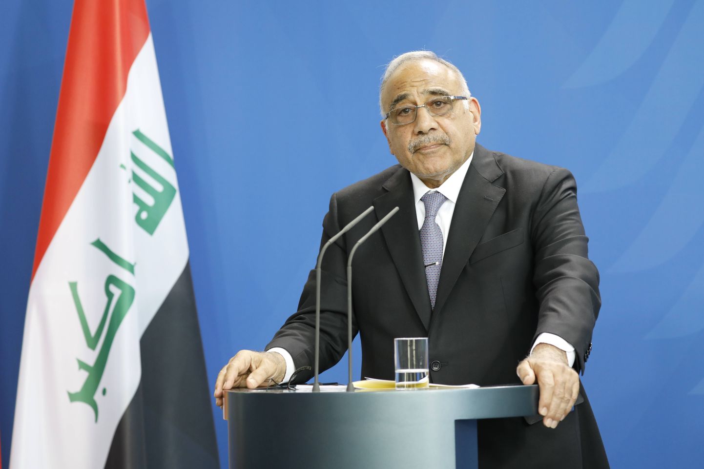 Iraagi peaminister Adel Abdel Mahdi.