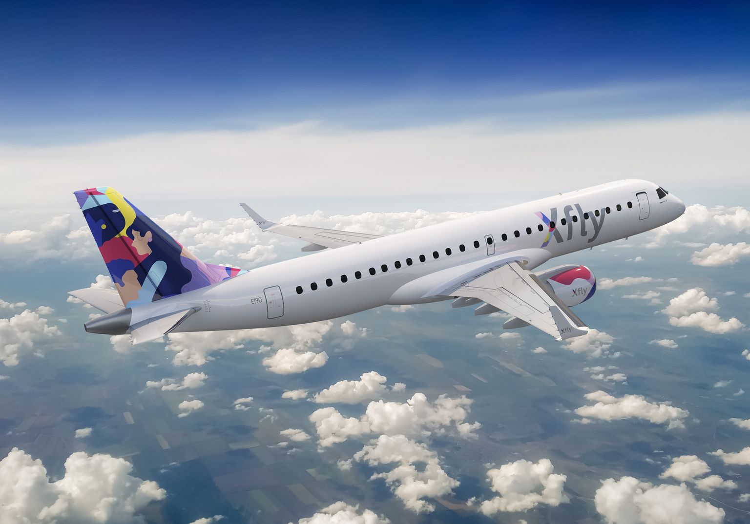 Предприятие Regional Jet работает под брендом Xfly.