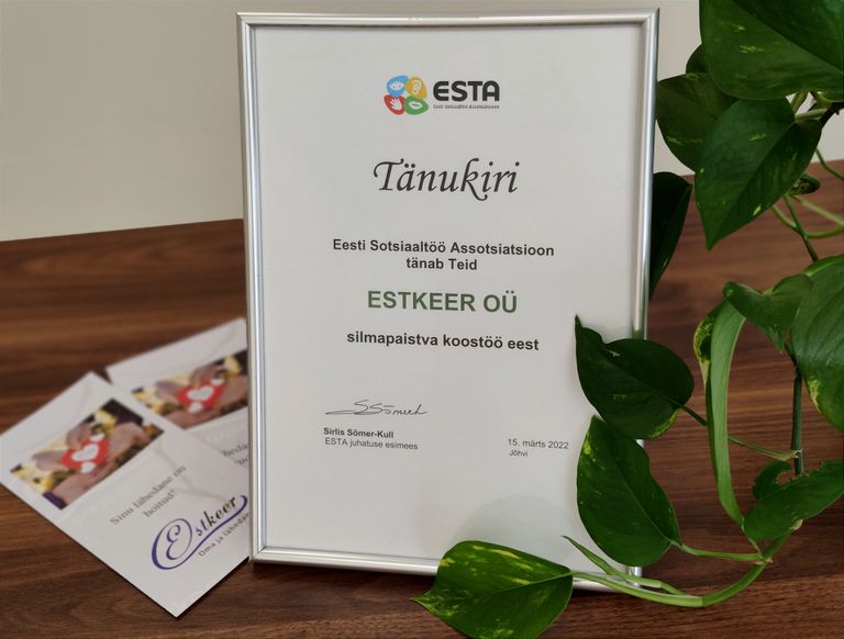 Estkeer OÜ on tunnustatud nii klientide kui koostööpartnerite poolt.
