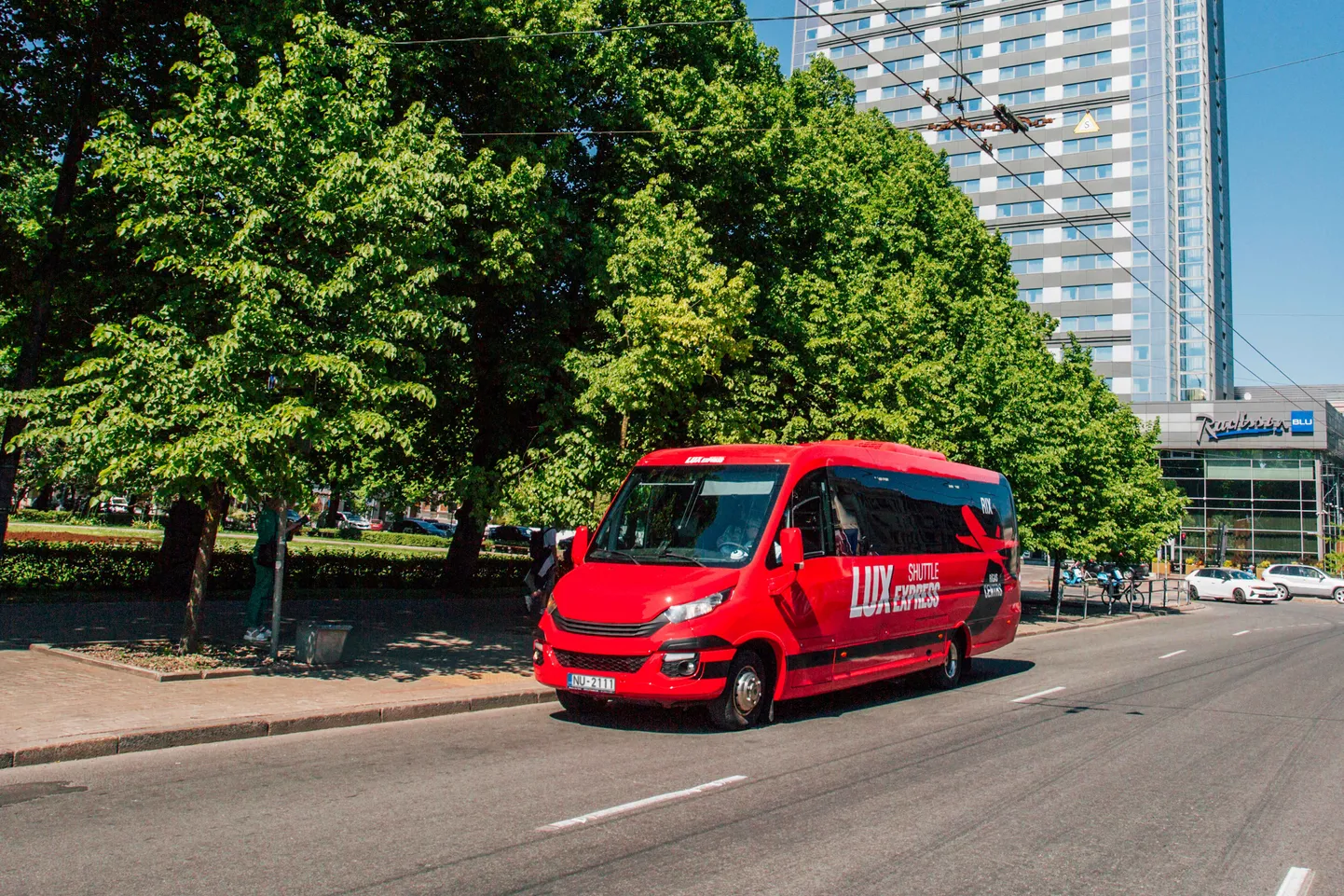 "Lux Express" sāk pārvadājumus maršrutā no Rīgas centra uz lidostu.