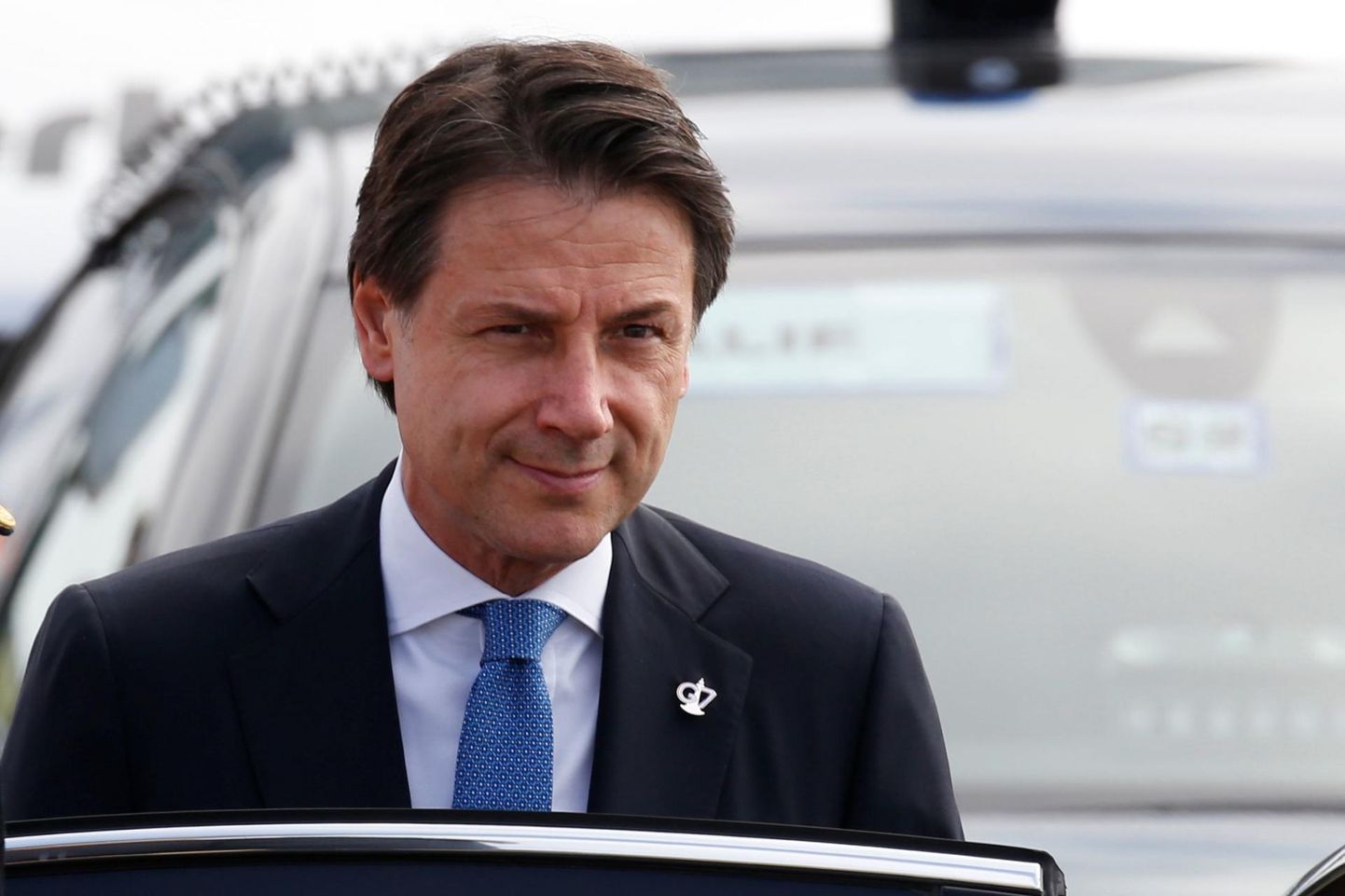 Giuseppe Conte jõudis eile lähemale peaministrina jätkamisele. FOTO: Regis Duvignau/Reuters/Scanpix