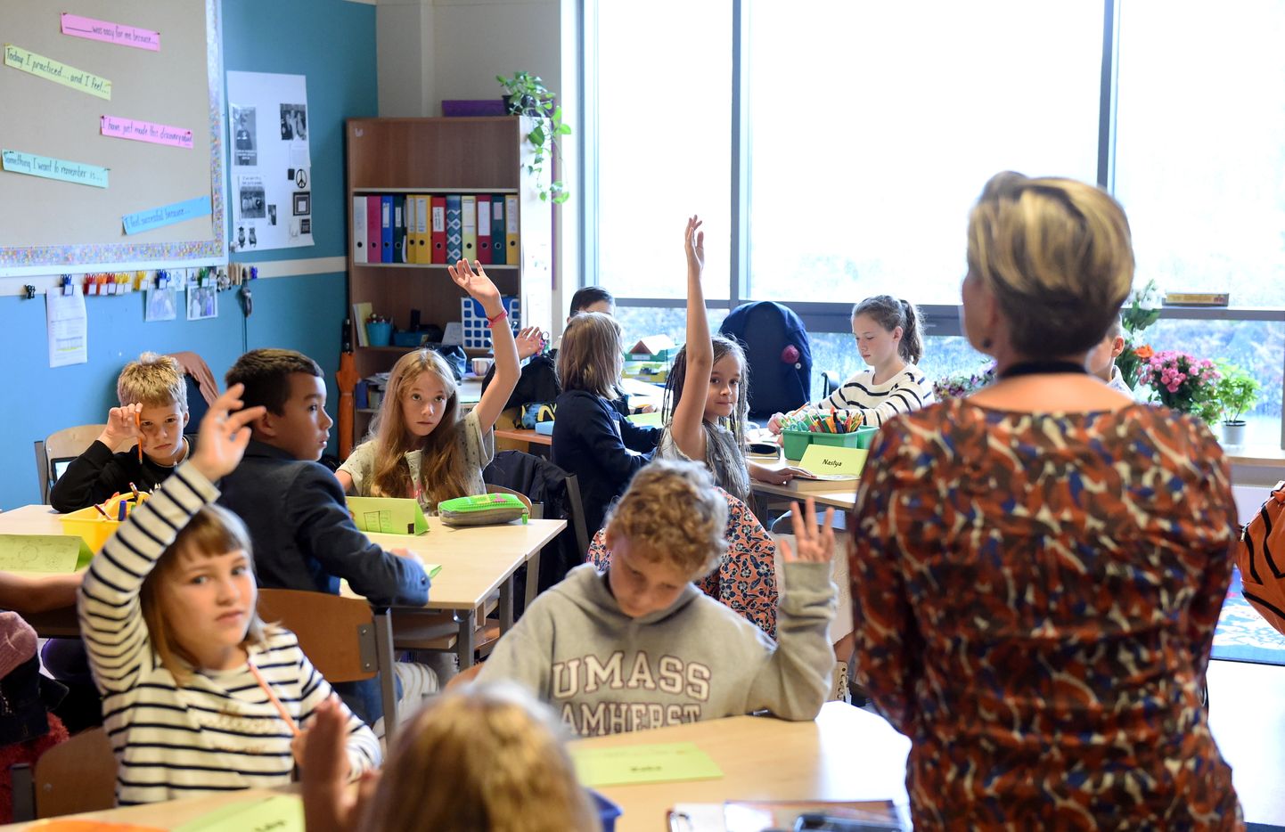 Latvijas Starptautiskās skolas telpas, kurās mācības sāk bērni no 38 dažādām valstīm.