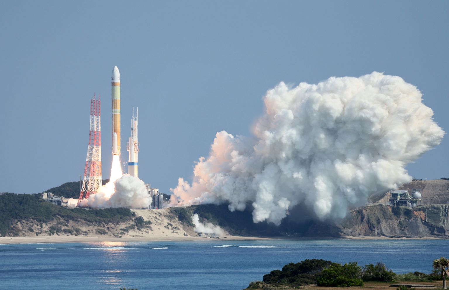 Jaapani H3 raketi start.