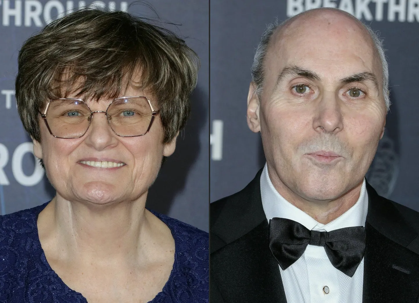 Nobeli tänavuse meditsiinipreemia laureaadid Katalin Karikó (vasakul) ja dr Drew Weissman.