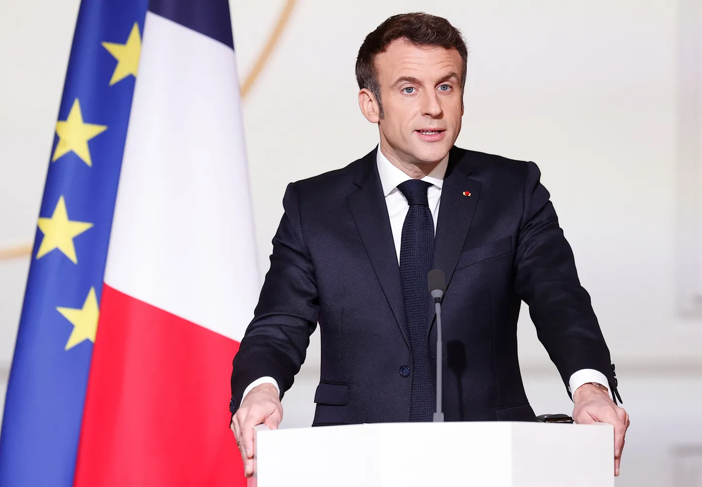 Prantsuse president Emmanuel Macron.