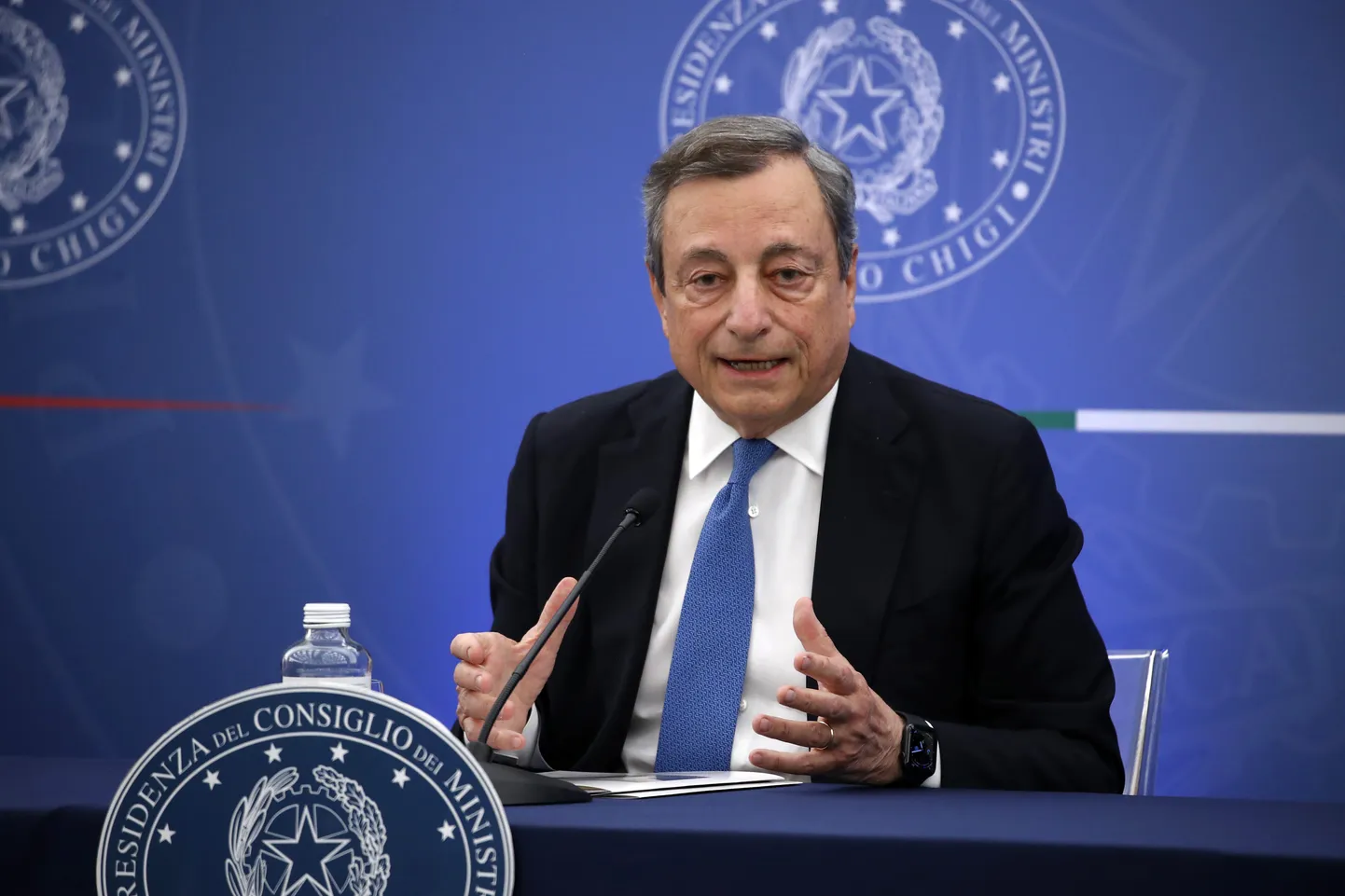 Itaalia peaminister Mario Draghi.