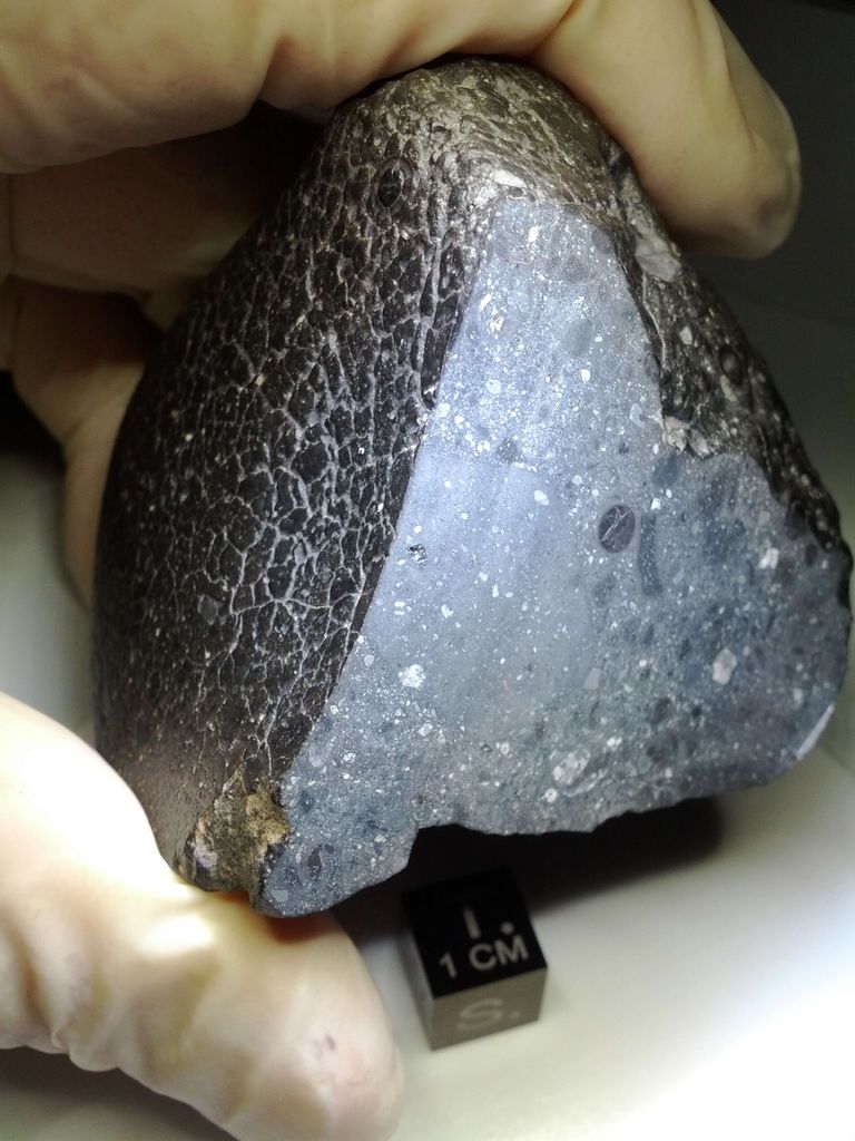 Meteorīts "Melnais skaistulis".