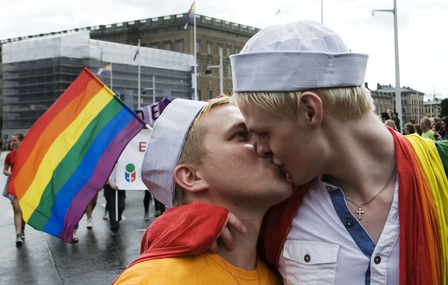 Гей-парад в Стокгольме. Снимок иллюстративный.