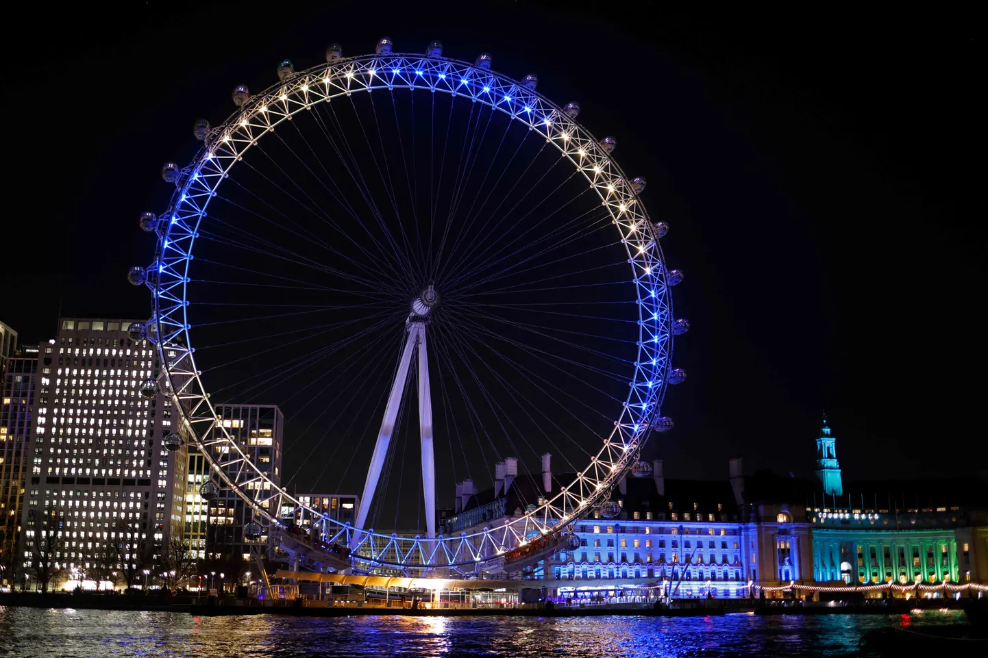 Londonas panorāmas rats.