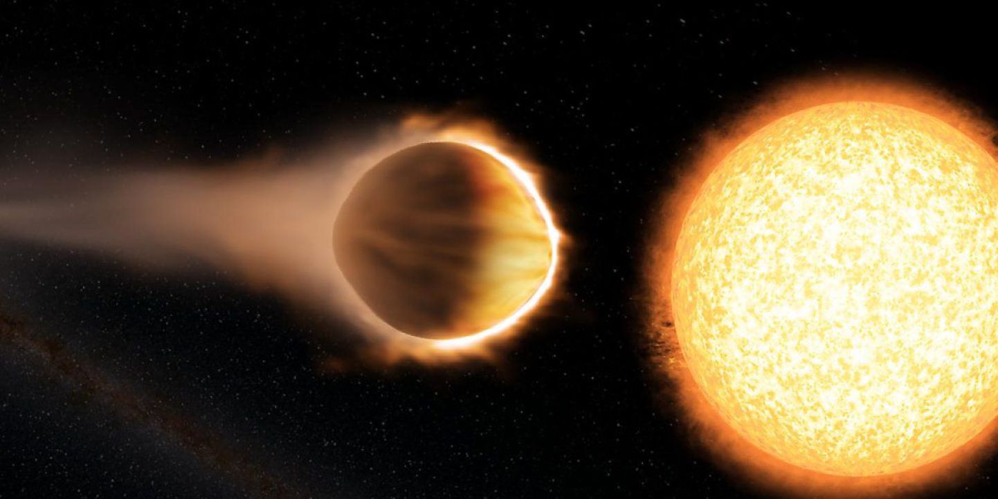 Eksoplaneet WASP-121b atmosfäär koosneb suures osas veest ja on piisavalt kuum, et sulatada rauda.