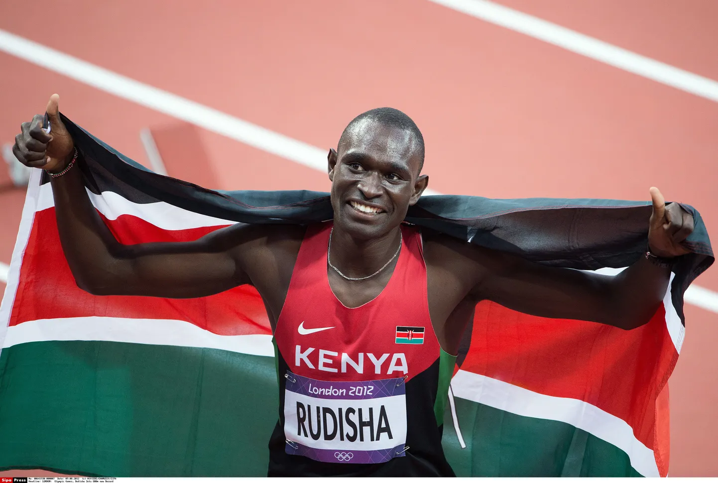 David Rudisha jooksis maailmarekordi ning tuli Londoni olümpiavõitjaks.