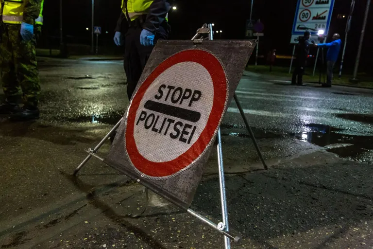 17. märtsil kell 00.00 kehtestati piirikontroll.