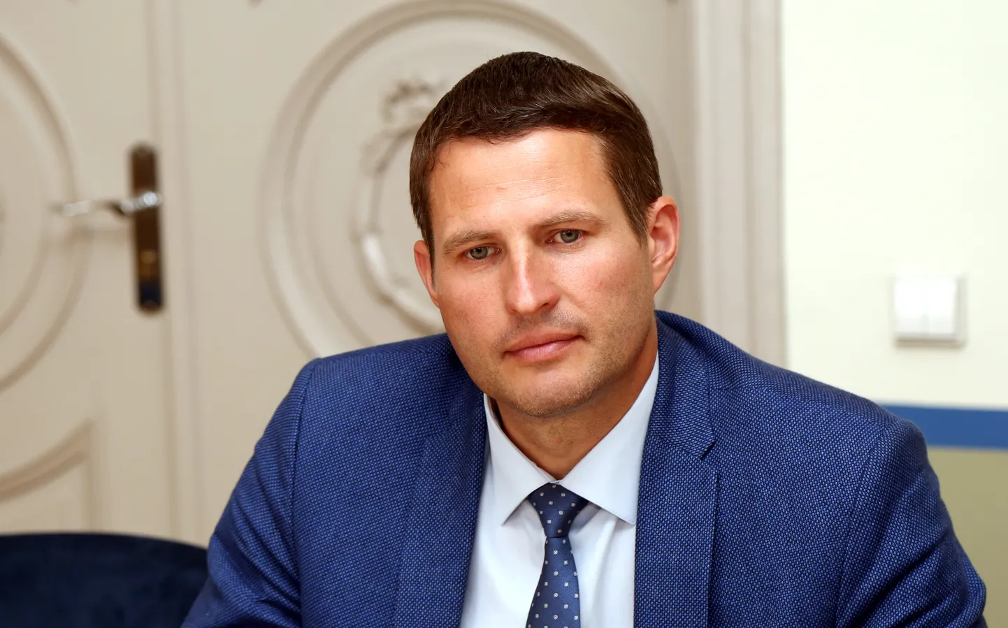 Ludzas novada domes priekšsēdētājs Edgars Mekšs