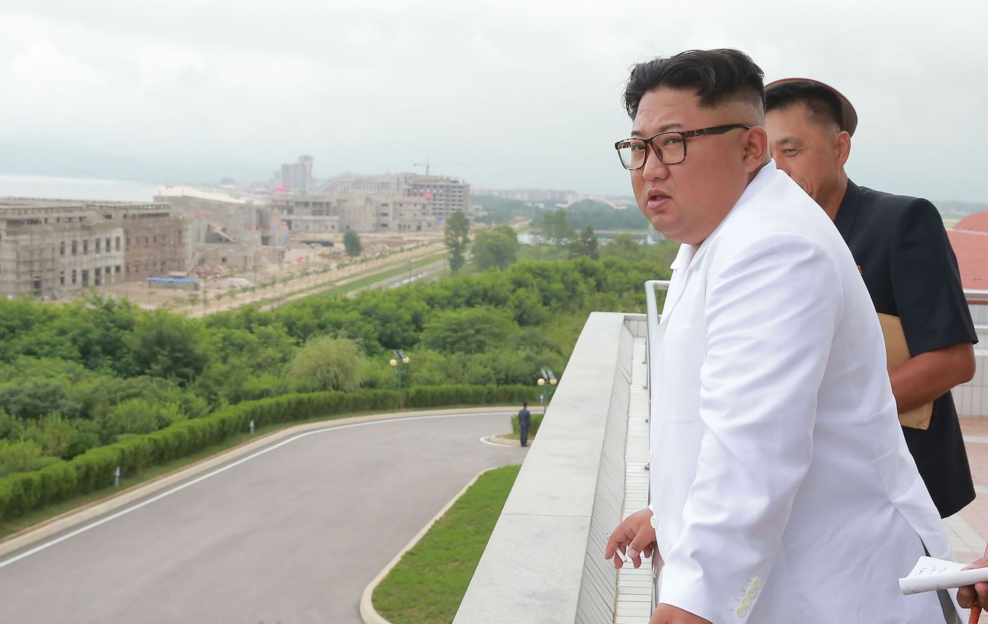 Kim Jong-un augustis 2018 Wonsanis