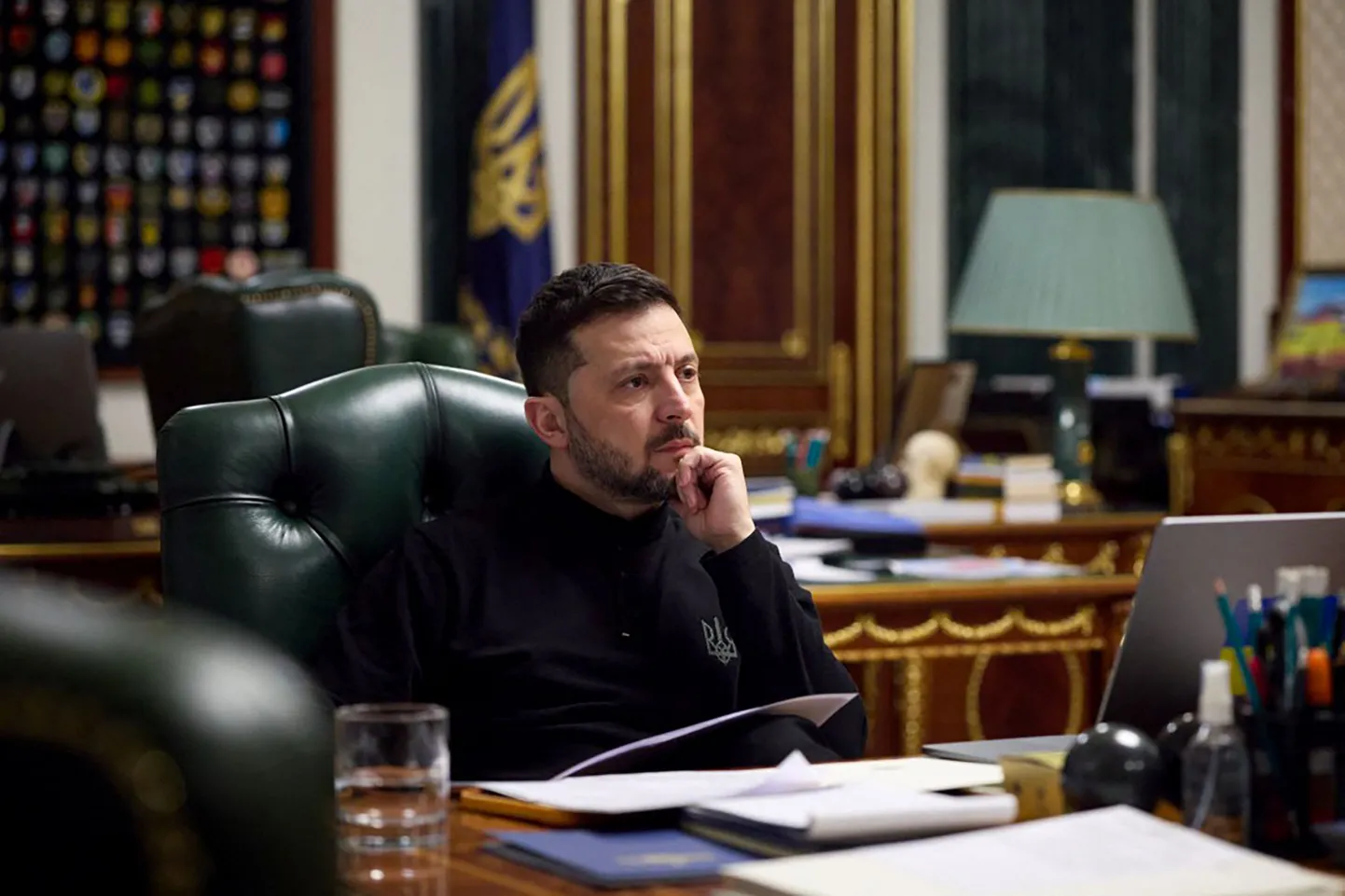 President Volodõmõr Zelenskõi.