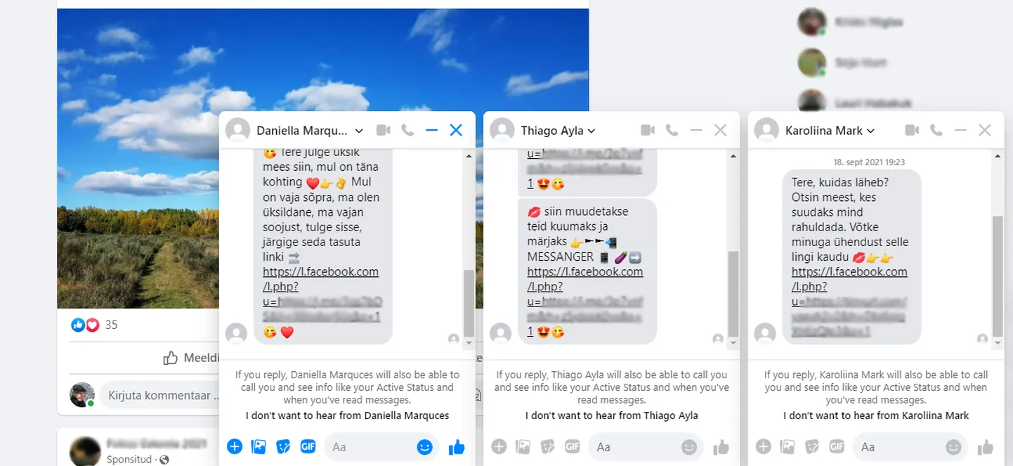 Facebook on igasuguste robotite vastu jõuetu ja kui isegi neist teada anda, siis sageli ei võta ettevõte ka midagi ette.