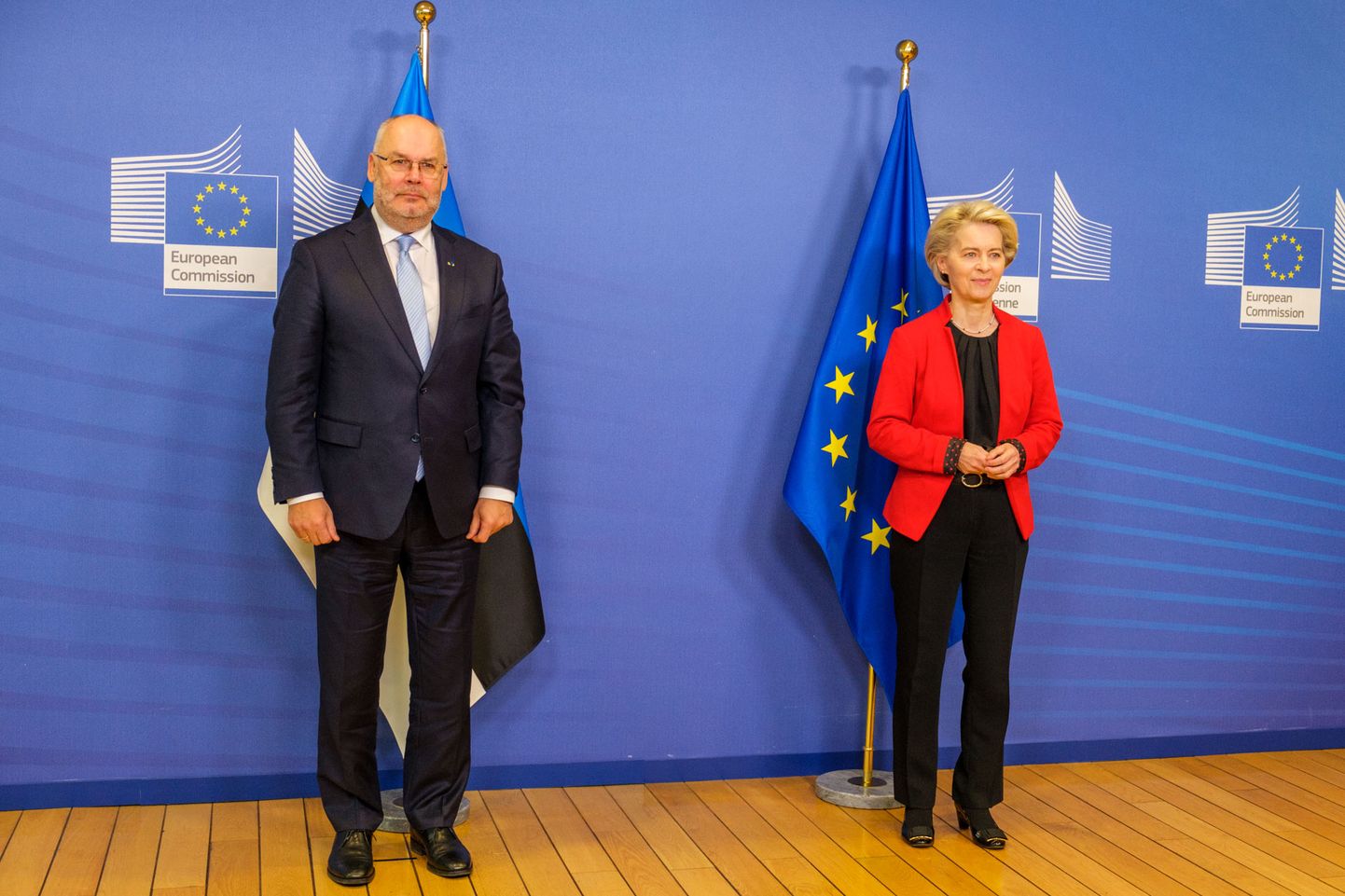President Alar Karis kohtumisel Euroopa Komisjoni presidendi Ursula von der Leyeniga