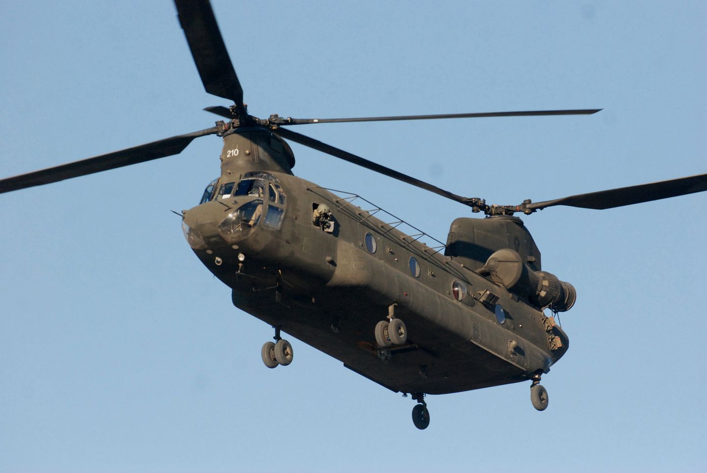 USA sõjaväe helikopter CH-47 Chinook.