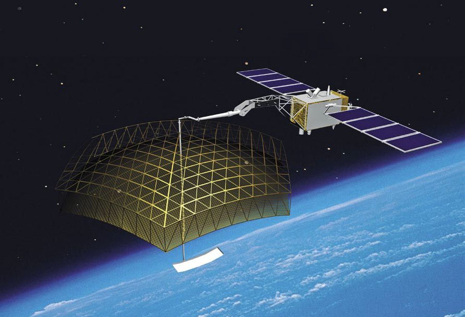 Venemaa uusim satelliit Kondor-E on varustatud radariga, et näha maapinnale pilvede all. Luureks sobib see hästi.