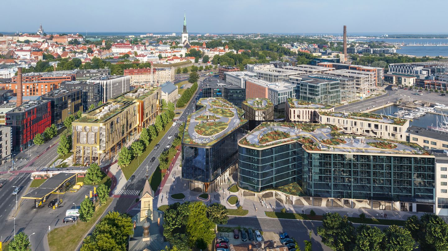 US Real Estate rajab Tallinnasse Ahtri 3 krundile 86 000 ruutmeetri suuruse brutopinnaga elu- ja ärikvartali.