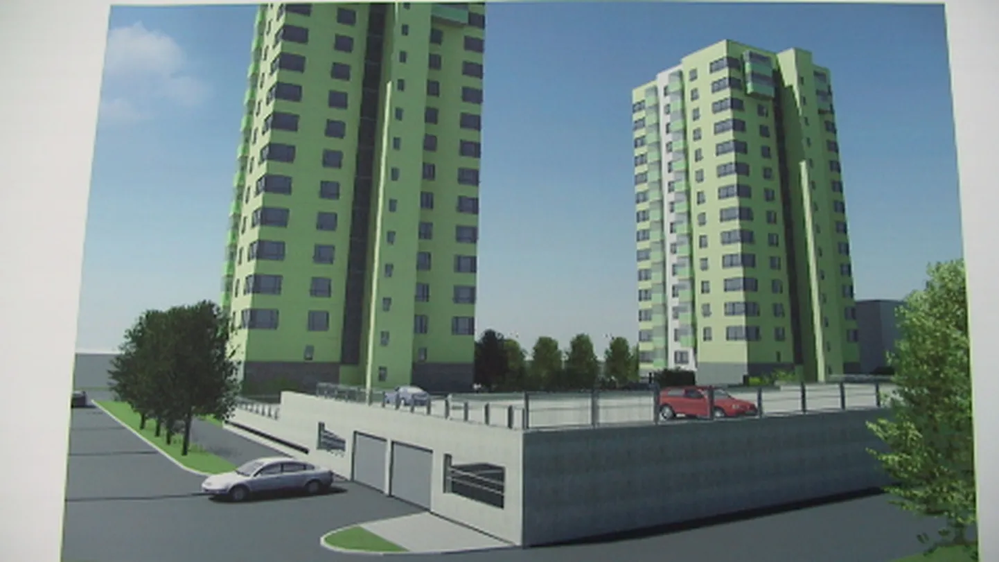 Sellistena nägid projekteerijad 2008. aastal Narva kesklinna kavandatud uusi korterelamuid. Ehk ongi parem, et niivõrd igava projekti elluviimiseni asi ei jõudnudki?