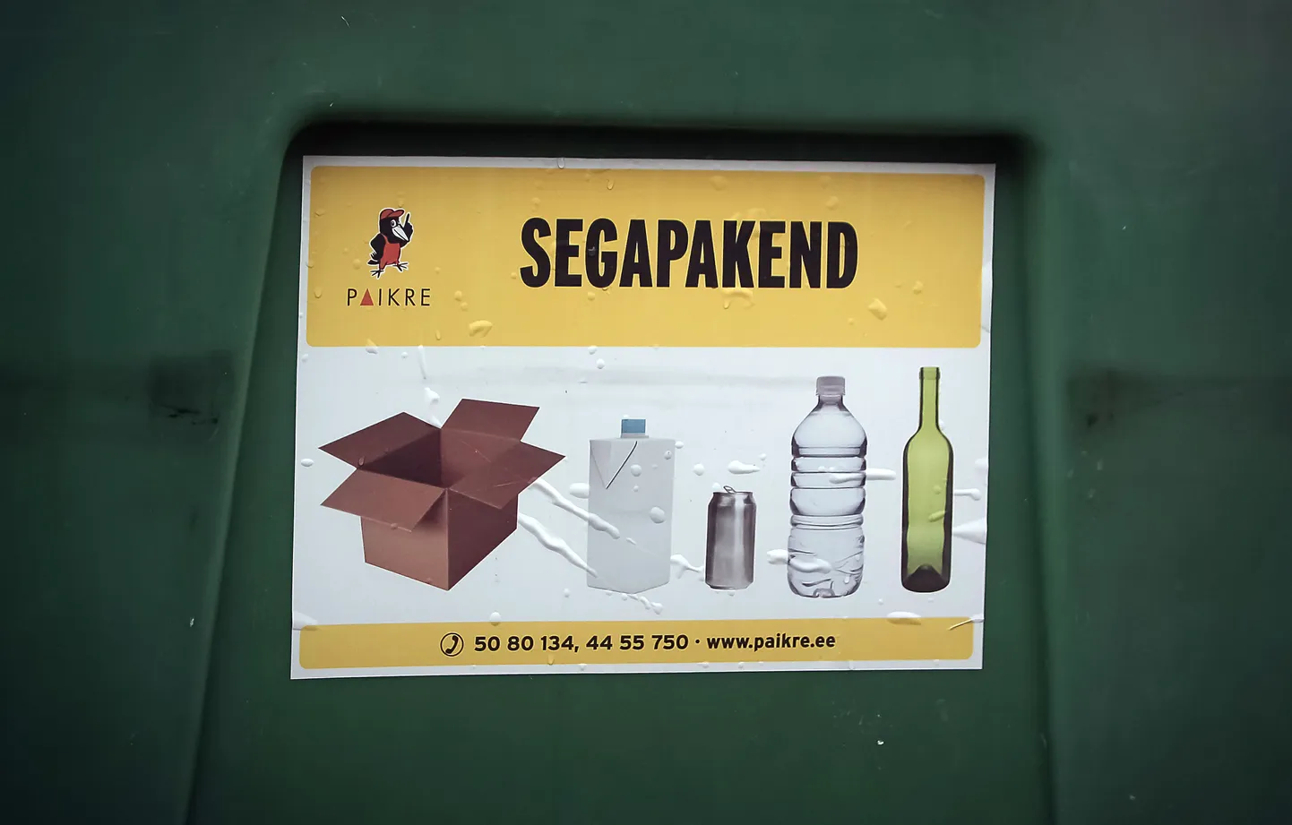 Segapakendi konteiner.