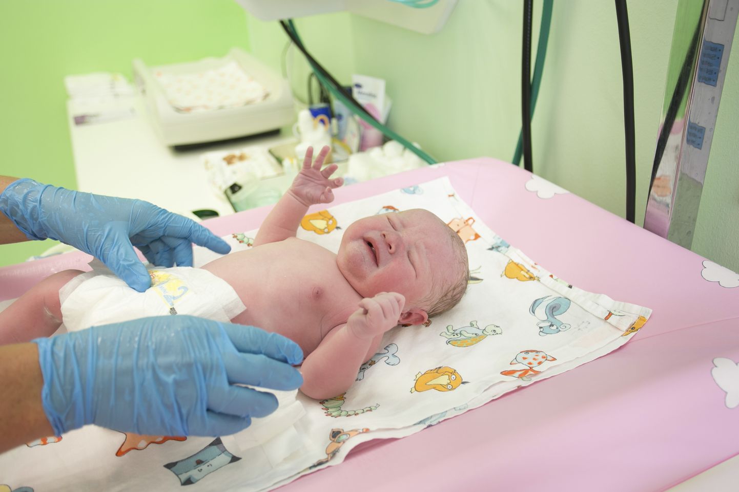Pildil olev beebi on ilmavalgust näinud Rakvere haigla sünnitusosakonnas. Pilt on illustratiivne.