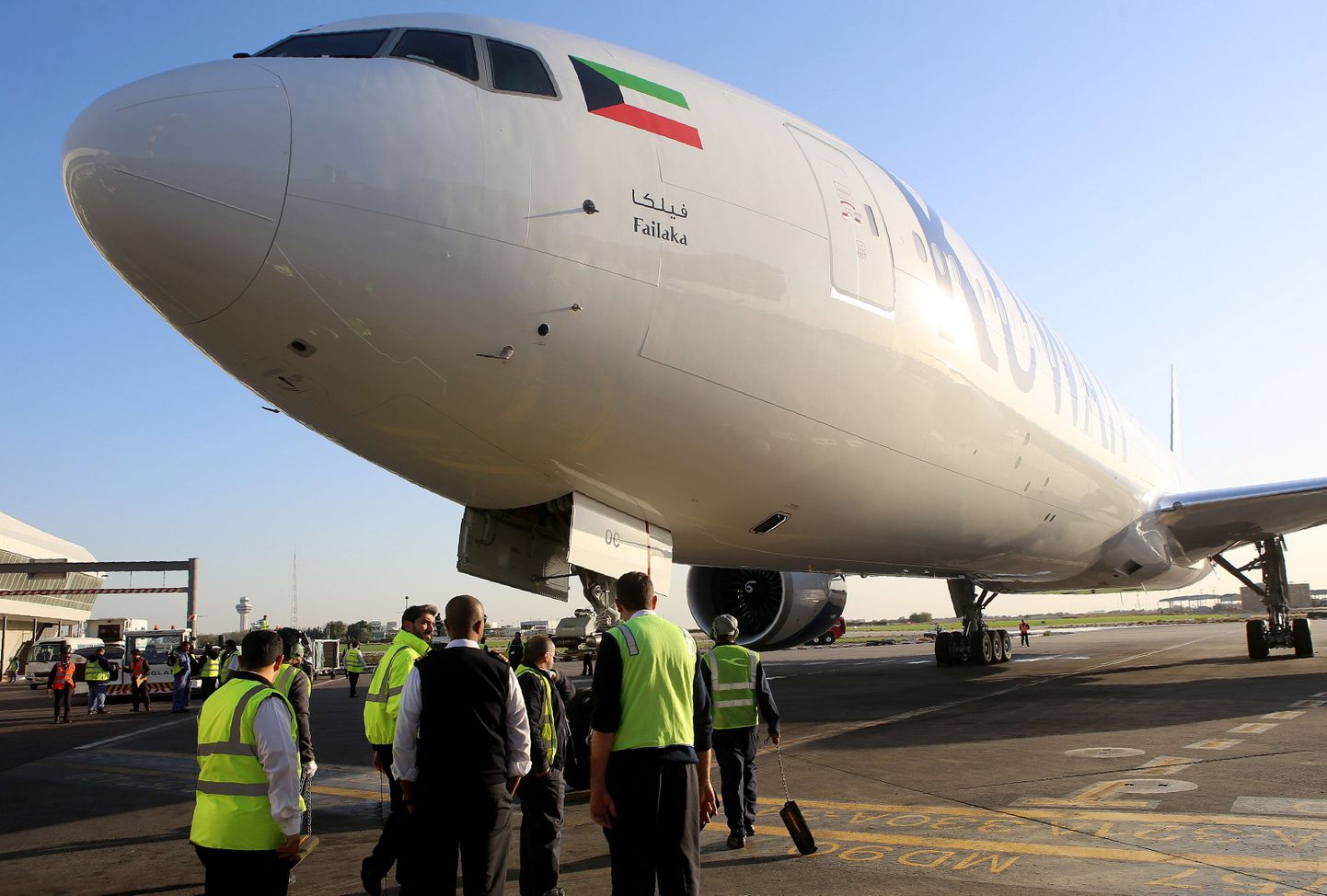 Самолет Kuwait Airways.
