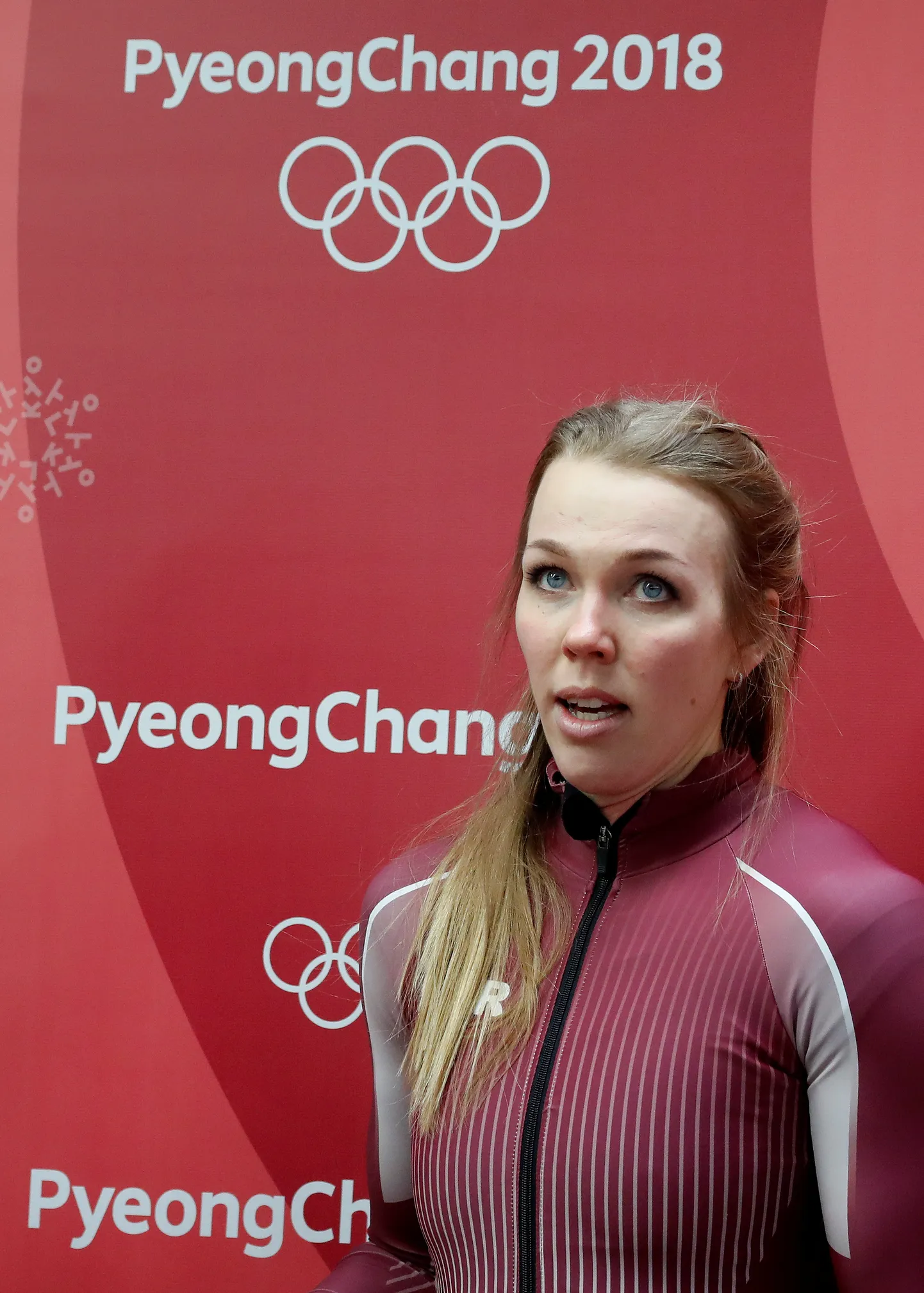 Bobsleigh - Pyeongchang 2018 Winter Olympics - Women's Finals - Olympic Sliding Centre - Pyeongchang, South Korea - February 21, 2018 - Olympic athlete from Russia Nadezhda Sergeeva reacts. Picture taken February 21, 2018. REUTERS/Arnd Wiegmann