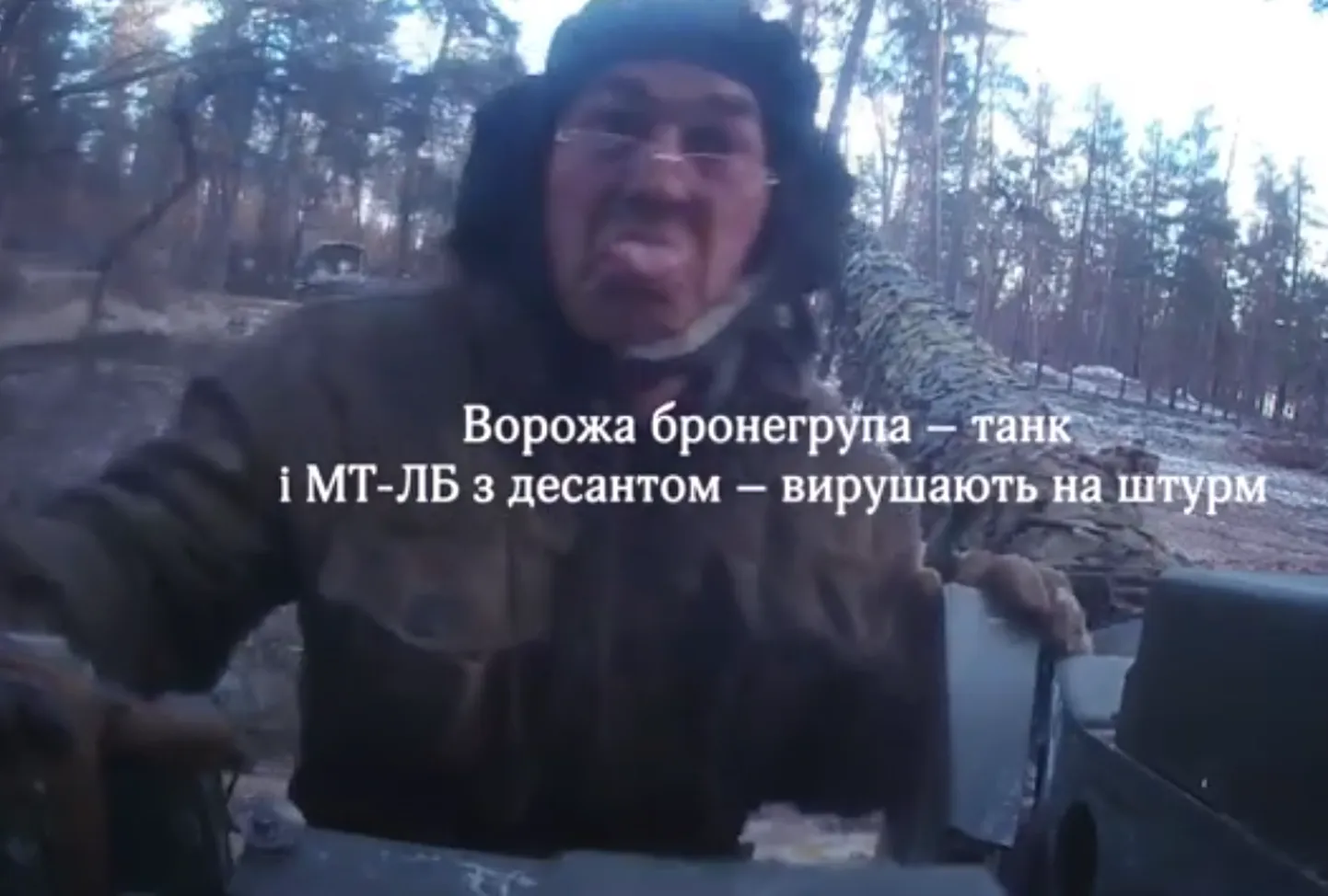 Российский танкист снял на видео гибель собственного подразделения