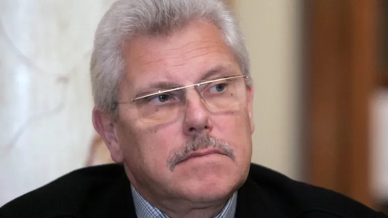 Nemateriālā kultūras mantojuma valsts aģentūras direktors Juris Karlsons piedalās preses konferencē, kura veltīta biedrības