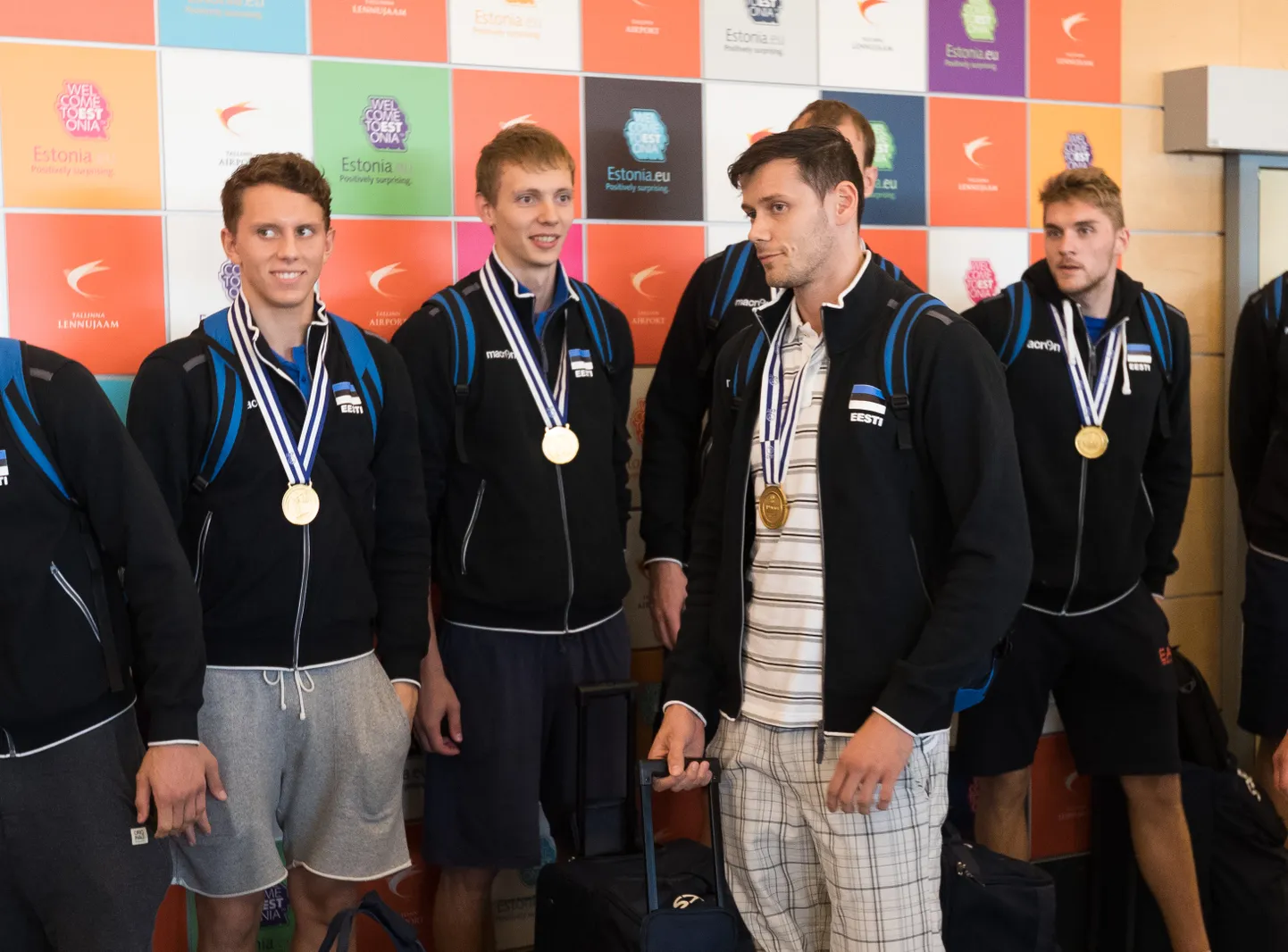 Saarlased (vasakult) Karli Allik, Timo Tammemaa ja Keith Pupart tulid koos 2016. aasta suvel Euroopa liiga võitjaks. Seda, kas neid võiks tulevikus näha ka ühes klubis mängimas, näitab aeg.