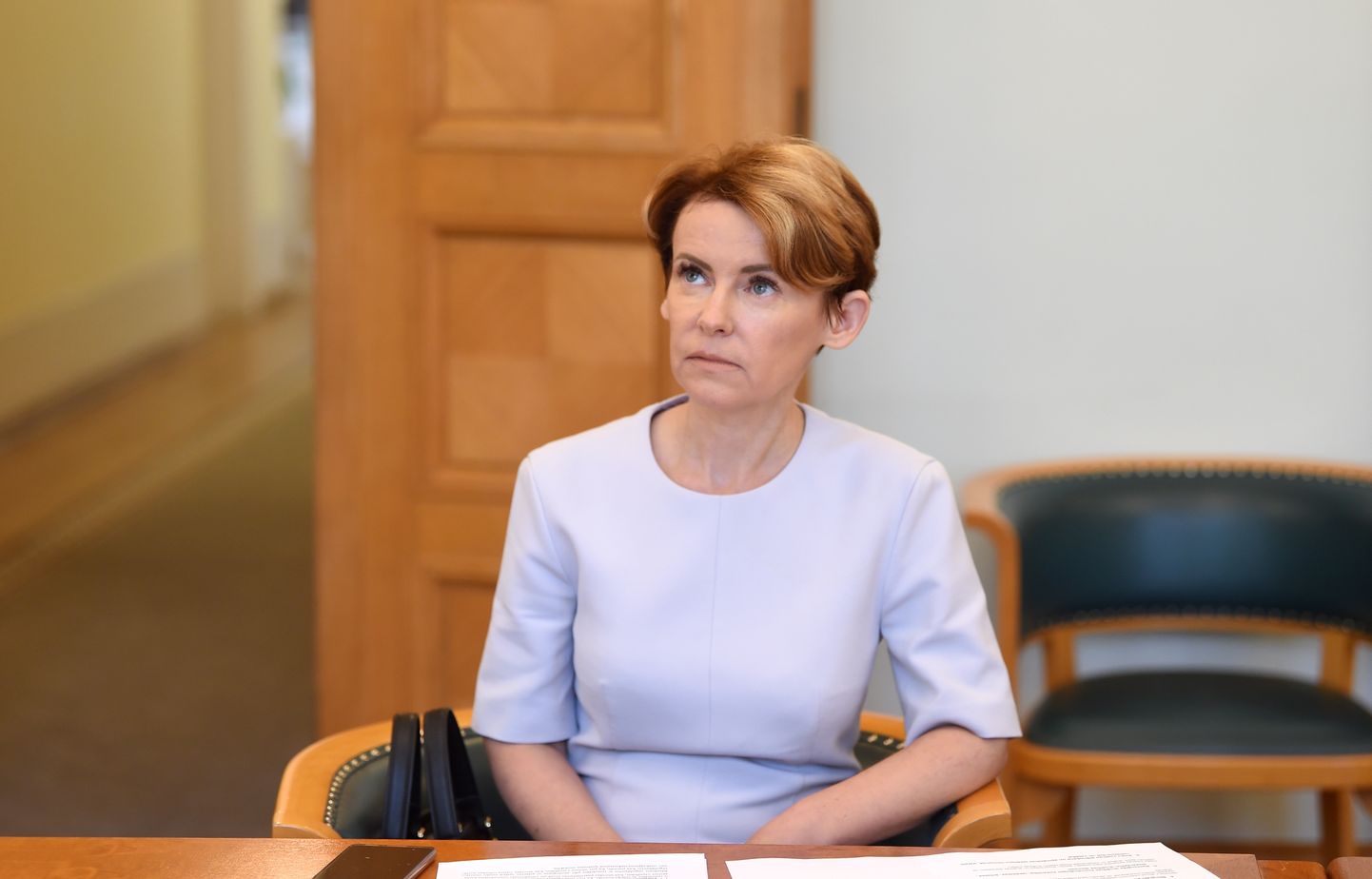 Iekšlietu ministre Marija Golubeva.