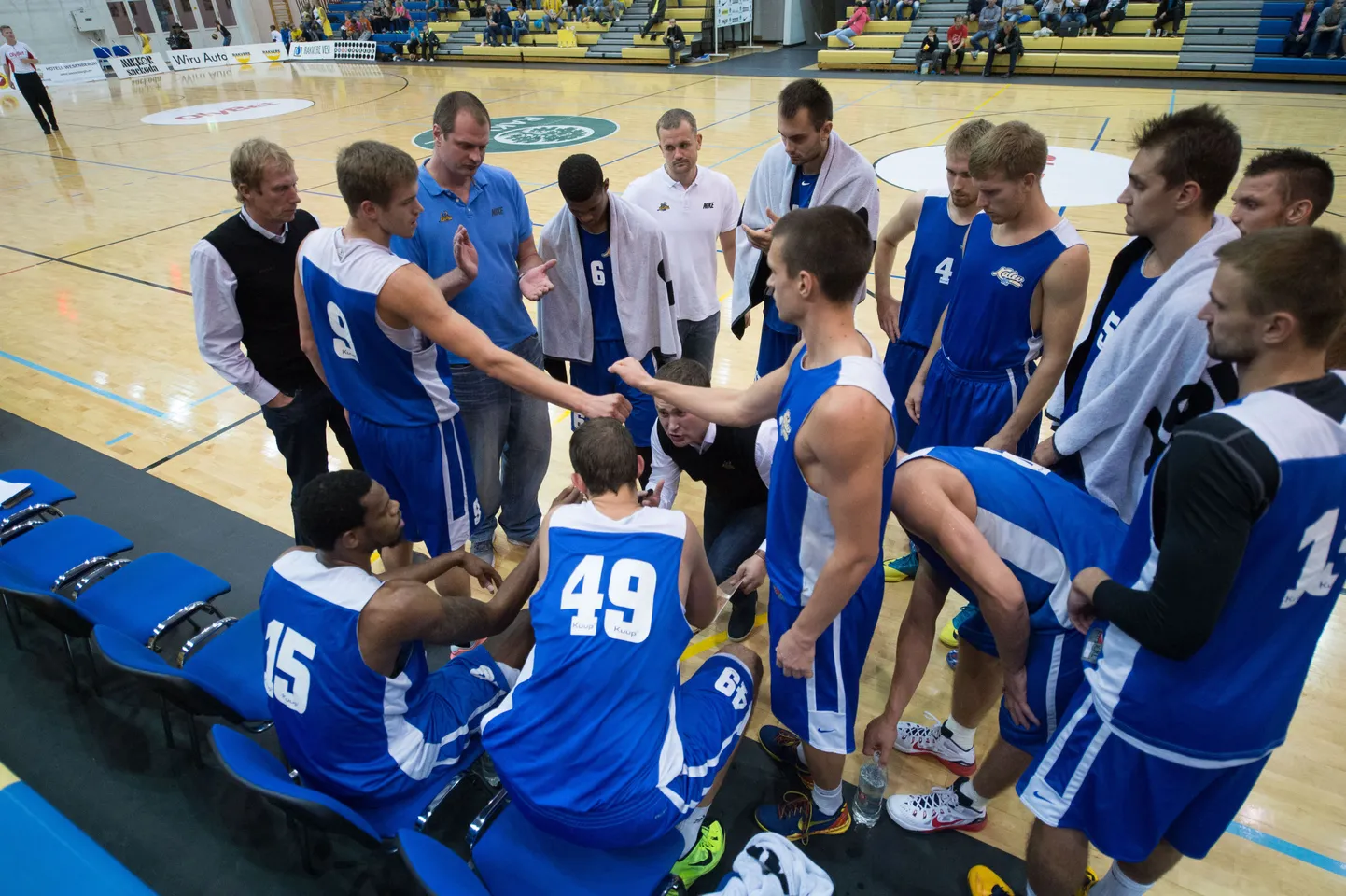 Kalev/Cramo meeskond.