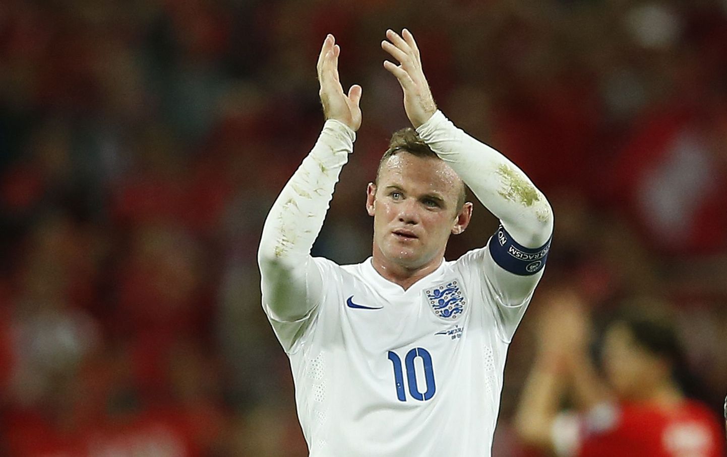 Wayne Rooney Inglismaa jalgpallikoondise särgis.