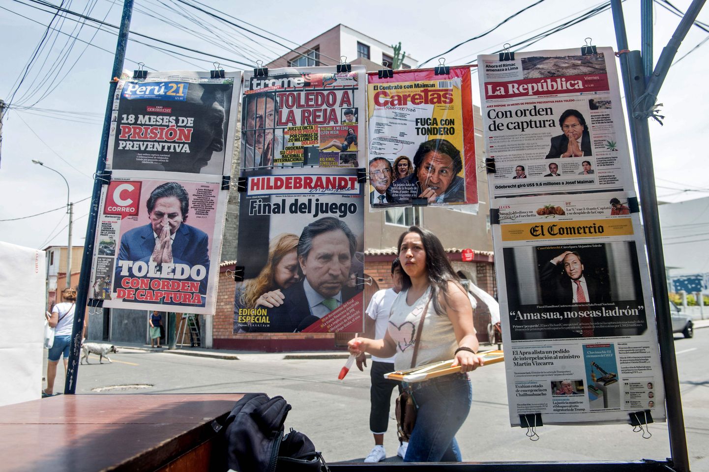 Peruu meedias on ekspresident Alejandro Toledo taas esikülgedel.