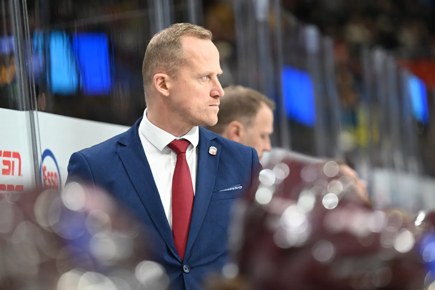 Latvijas U-20 vīriešu hokeja izlases galvenais treneris Artis Ābols