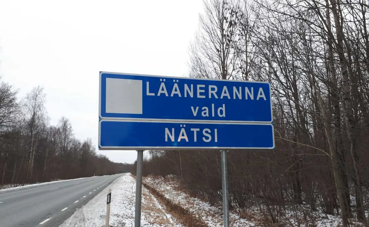 Lääneranna vald sai uued sildid.