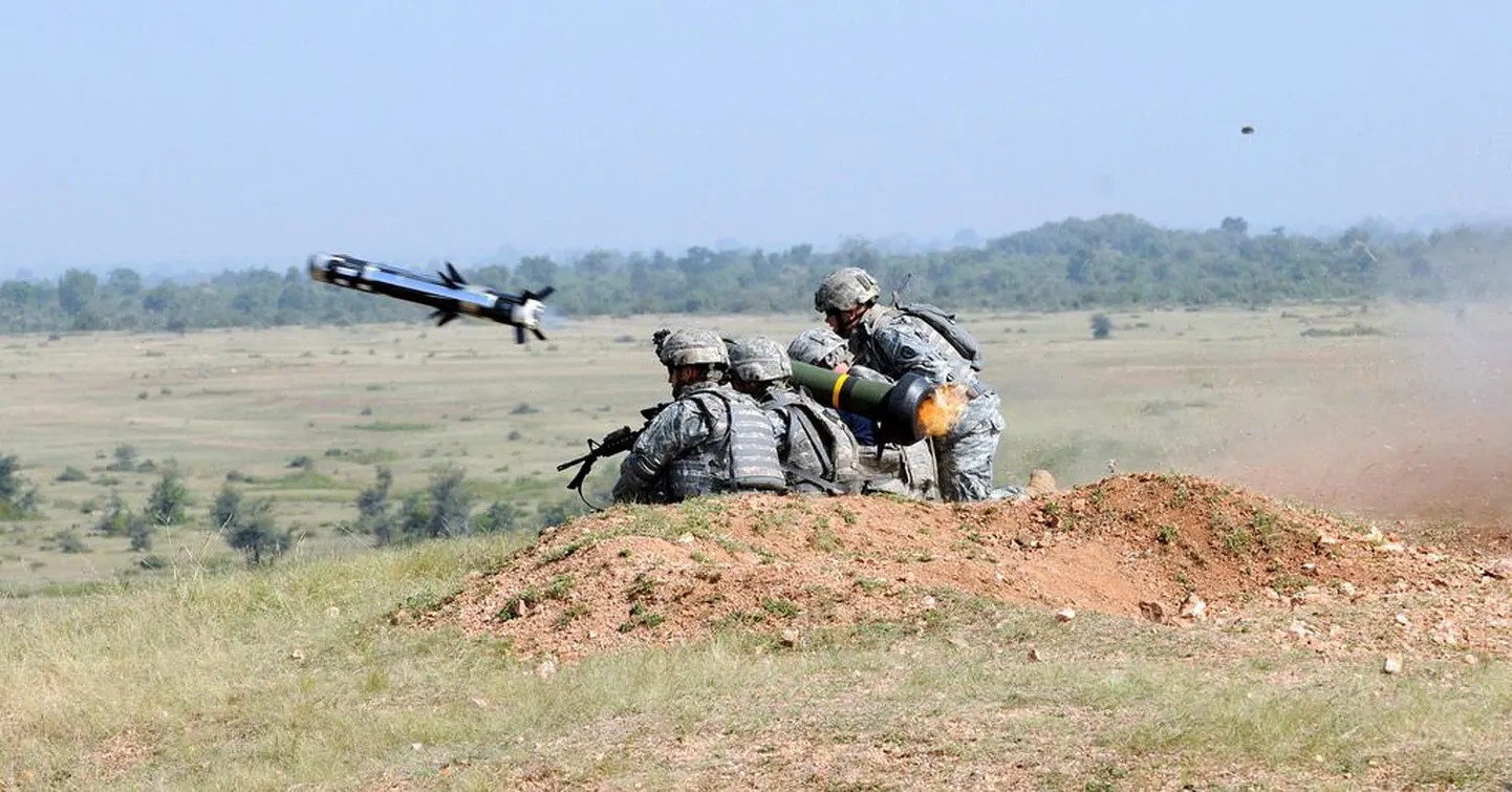 Противотанковый ракетный комплекс Javelin. Иллюстративное фото.