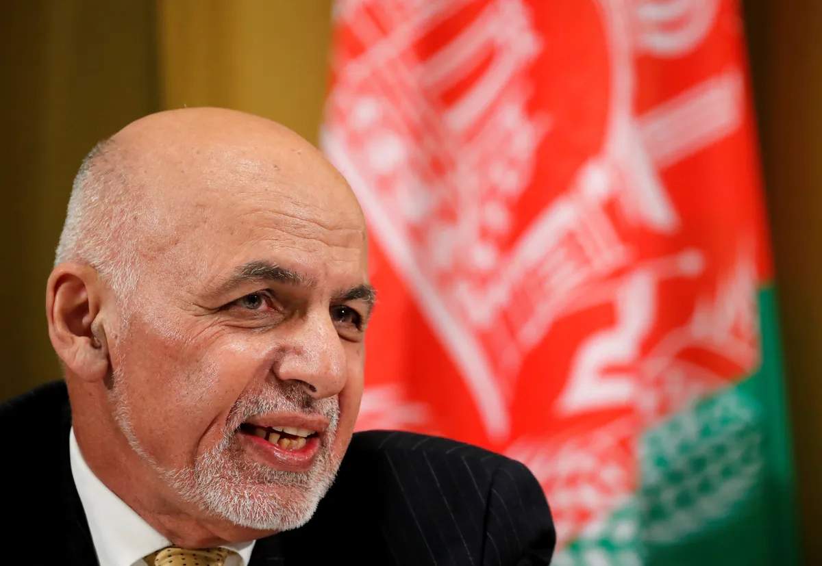 Afganistānas prezidents Ašrafs Gani