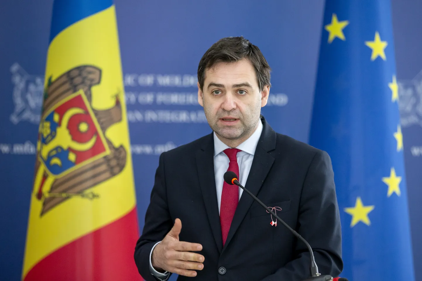 Moldova välis- ja Euroopaga lõimumise minister Nicu Popescu.