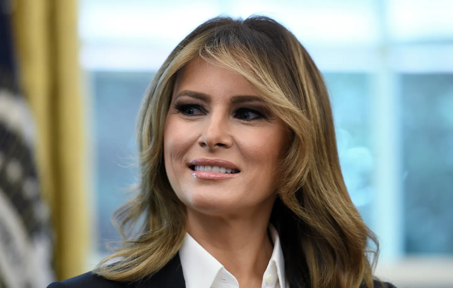 Melania Trump.