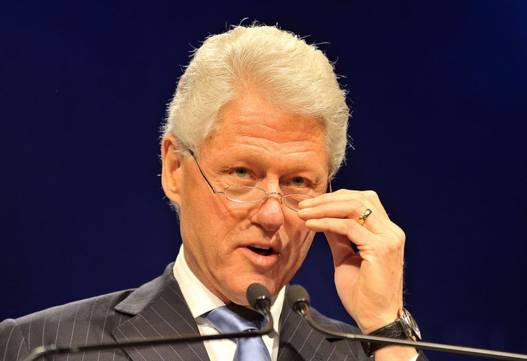USA endine president Bill Clinton 2008 esinemas Hongkongis