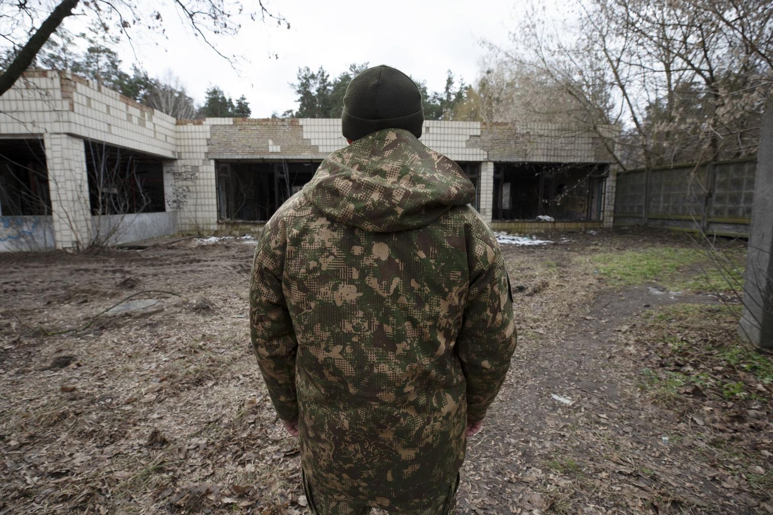 Ukraina rahvuskaardi taktikalise eriüksuse Omega major kutsungiga Tšehh.