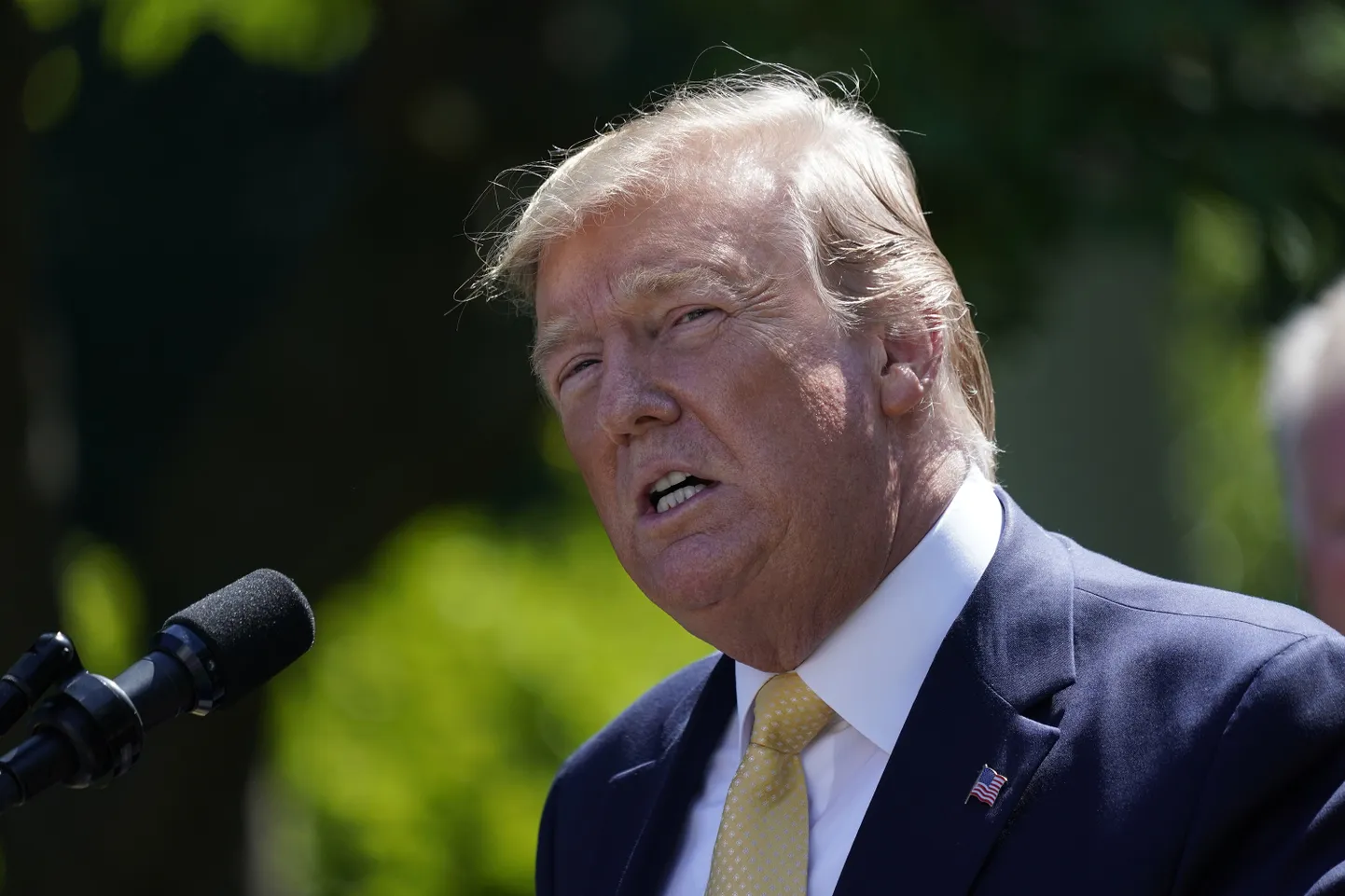 USA president Donald Trump.