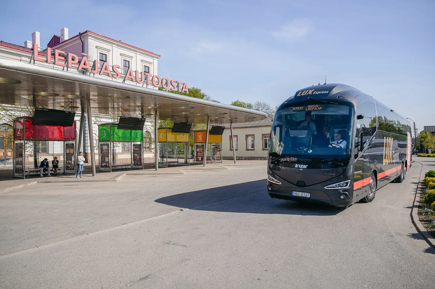 Lux Express Daugavpilsis.